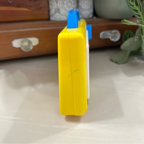 Vtg Sesame Street Tyco Elmo Musical TV Music Box Wind Up Jim Hanson Baby Toy - Picture 3 of 9